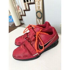 Nike Romaleos 2 Red/ Orange/ Black 476927-606 Men’s Size 11.5 RARE Weightlifting
